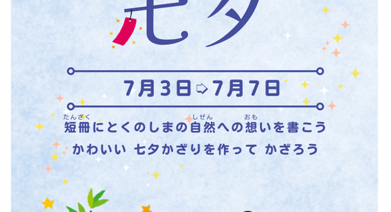 徳之島の七夕
